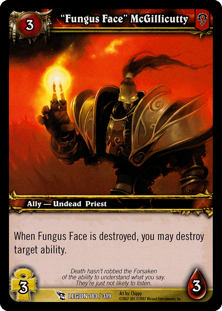Fungus Face McGillicutty
